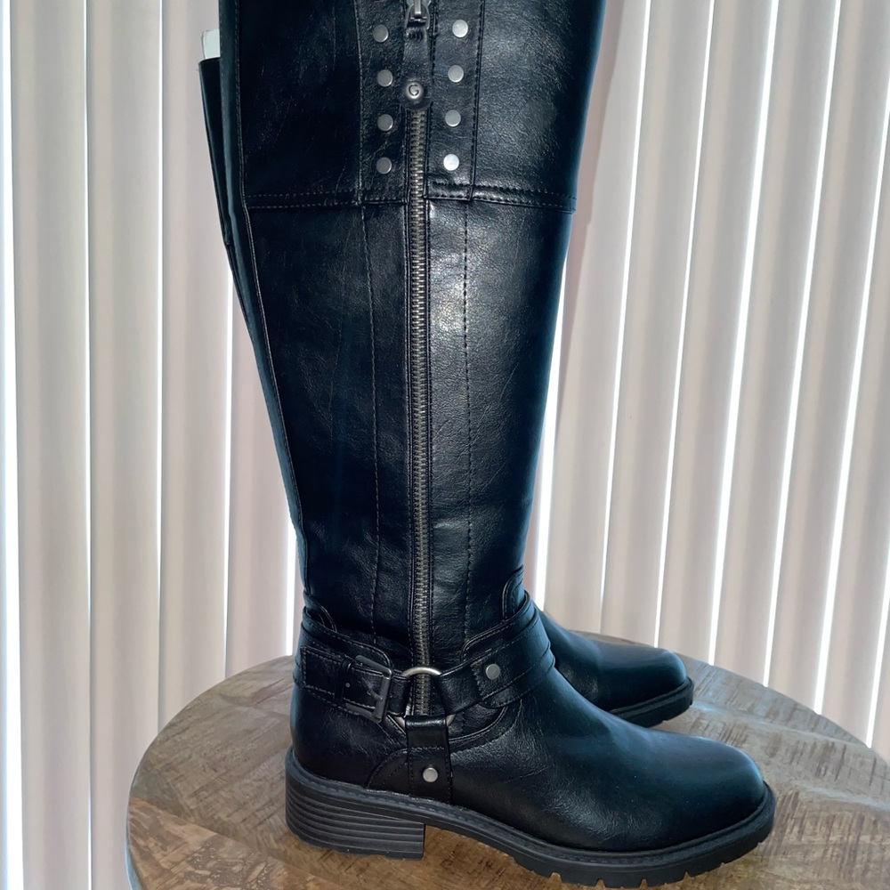 Black GBG Guess tall winter Boots